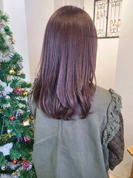 ヘア ケア ディエイチケー(HAIR CARE DHK) 大人可愛いピンクブラウン