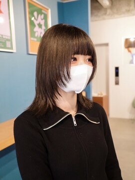 ヨー(Yoh-) 【ウルフレイヤー/中里千尋】フェイスレイヤー/ミルクブラウン