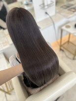 シャルム バイ アローズ 久留米店(CHARM BY AROSE)&nbsp;チャコールグレー20代30代40代大人可愛いロング