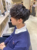 メンズマッシュパーマ