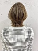 くびれショートウルフ×ハイライトボブウルフ　ウルフカット