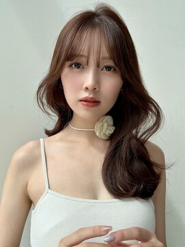 バイオレットジェム(Violet`jem) くびれヘアレイヤーカット顔まわりカット小顔ヘア似合わせカット