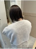 「トレンド」切りっぱなしボブ