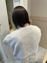 シダ(sida)&nbsp;「トレンド」切りっぱなしボブ