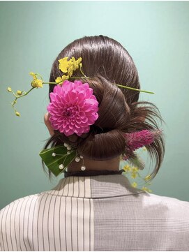 セットサロン マオ(MAO) 生花ヘア