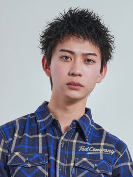 メンズヘアセンス 渋谷(MEN'S HAIR SENSE) スパイキーショート/フェザーパーマ/メンズカット/パーマ