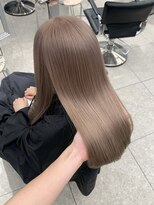 ペレ アネックス 大阪梅田茶屋町店(PELE ANNEX)&nbsp;くびれヘア/アプリコットオレンジ/ハイライトカラー/梅田