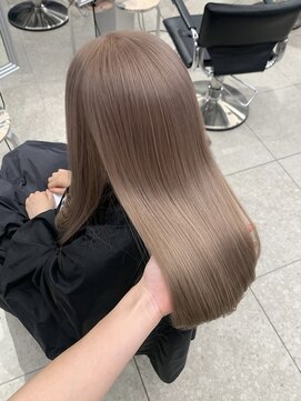 ペレ アネックス 大阪梅田茶屋町店(PELE ANNEX) くびれヘア/アプリコットオレンジ/ハイライトカラー/梅田