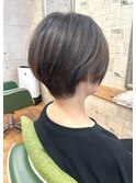 明るく染めれる白髪染め × スウイングショート☆
