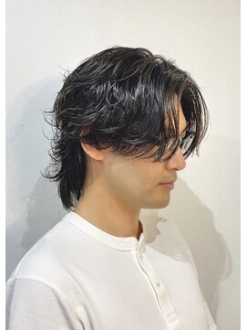 サロン(SALON) 大人黒髪×フェザーショートウルフ ◇スタイリスト吉見◇