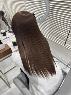 ユアーズヘア 新宿三丁目店(youres hair) マロンベージュ
