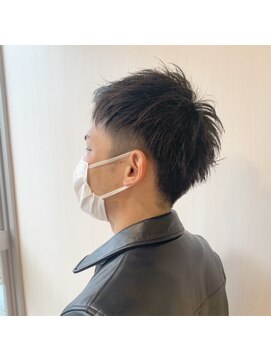 オプティマヘアー(Optima Hair) スッキリツーブロックスタイル♪