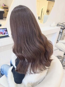 ファミーユプラス(famiiyu+) ブリーチなしオリーブグレージュ マロンベージュ くすみベージュ