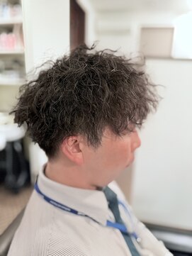 理容 うめむら クセ毛を打ち消すツイストパーマ