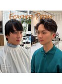 冬映えフェザーパーマ