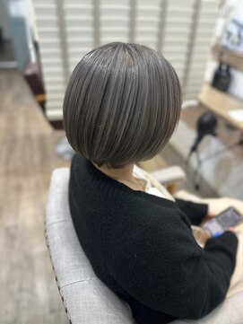 ラウラアンドロー(LAURA&RO) ミルクティーベージュダブルカラーインナーカラーケアブリーチ