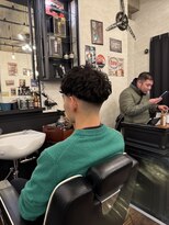 ブロートーキョーバーバーショップ 神田店(Bro Tokyo BARBERSHOP) スペインカール×スパイラルパーマ