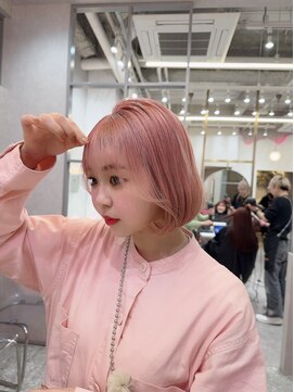 ロンド レア 天神大名店(Lond Le’a) 黒髪カタログ/オリーブグレー/ココアベージュ/小顔に見せるヘア