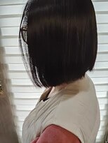 サク(SAKU)&nbsp;切りっぱなしボブスタイル