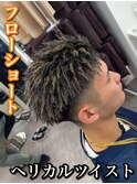 MEN’S HAIR/波巻きツイストスパイラル/リバースセンターパート
