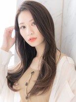 ローマ ギンザ(ROMA Ginza)&nbsp;顔まわりレイヤーレイヤーカットダークグレージュダークブラウン