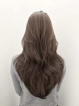 ムード(MOOD,) イメチェン/ピンクベージュ/アンブレラカラー/前髪/銀座駅