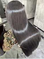 スターズ 柏(STARS)&nbsp;オリーブアッシュ 透明感カラー 髪質改善 ストレート 艶髪 20代