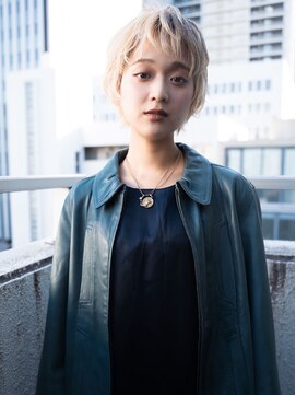 ユニ バイ ミリィ 四日市(uni by mily) 髪質改善×ケアブリーチ×ショート