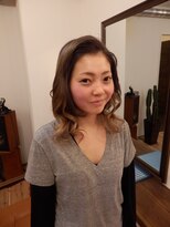レアリス ヘアーデザイン(REALIS hair design)&nbsp;グラデーション風エクステ