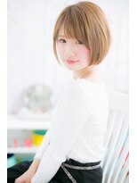 耳かけガーリー◎フェミニン大人ボブ