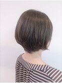 *+aimerが叶える...褒められ朝楽ショートボブ×透明感カラー*