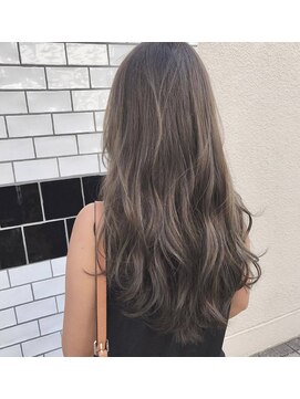 チョビー(Chobii) 【chobii】透明感グレージュ☆小顔デジタルパーマ