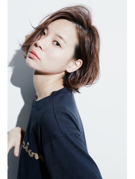 ノアエクレ 銀座(noah ecle) 【noah ecle】グレージュ似合わせひし形ショート