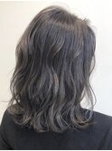 大人かわいいひし形小顔ミディアム20代30代40代ローライト