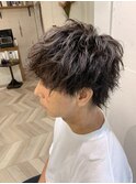 【YUKI】ショートウルフ×パーマ