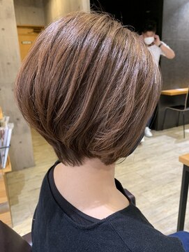 トレ(tre.) 甲子園口/髪質改善/ショート/ハイライト/酸性ストレート