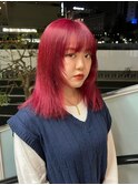 大人可愛い10代20代30代イメチェンチェリーブラウンモード