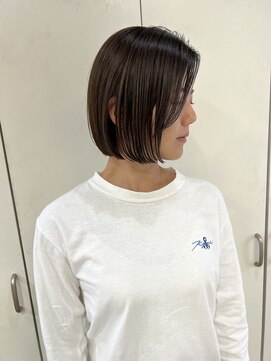 ジーニー 横浜(giinii) 大人可愛い20代30代前下がりボブ_ミニボブ【横 浜】渋谷良太