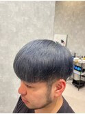 ブルーシルバーカラー