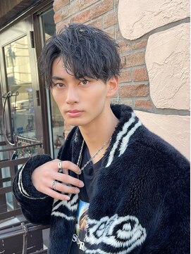 アーリー(Ali'i) ソフトツイストパーマ刈り上げマッシュアップバング