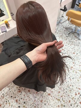 ボタン シブヤ(VOTAN SHIBUYA) 韓国ヘア/くびれヘア/艶感カラー/透け感カラー/ピンクブラウン