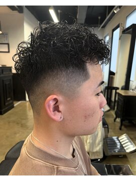 ワンワンオー バーバーショップ 博多店(@110 BARBER SHOP) 濡れパン