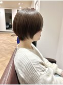 ナチュラル丸みショート