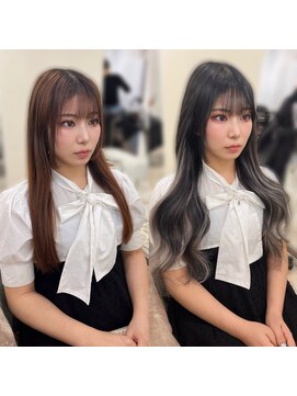 ハイエクステンション 京都駅前店(Hi-Extension) シルバーグレーメッシュ▼miho081