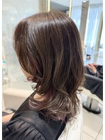 ザザ 高田馬場(ZA/ZA)&nbsp;レイヤーミディアムヘア