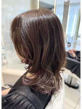 ザザ 高田馬場(ZA/ZA) レイヤーミディアムヘア