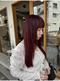 ワインレッドカラー