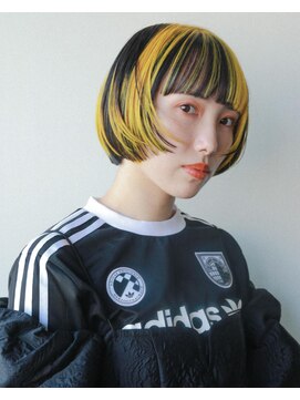 テルヴェ(Terve) 【Terve.】前上がりボブ×デザインカラー