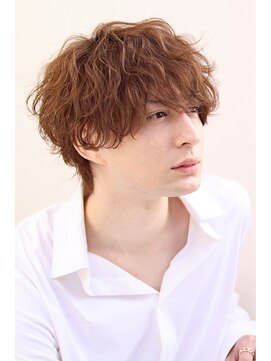 オーシャントーキョー サニー 原宿(OCEAN TOKYO Sunny) 波巻きパーマツイストスパイラルパーマツーブロックメンズ