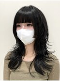 ロングウルフ/姫カット/ロングレイヤー/ウルフカット/レイヤー